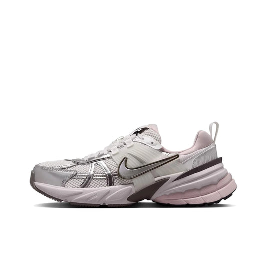 POIZON Nike V2K Run Platinum Tint Summit White Cave Stone Metallic Silver Women's FD0736-010