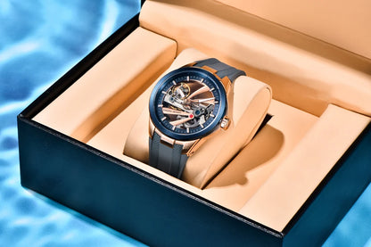 2026 New PAGANI DESIGN Hollow Men's Watches Mechanical Luxury Automatic Watch Men AR Sapphire Waterproof Luminous Man Gift Clock