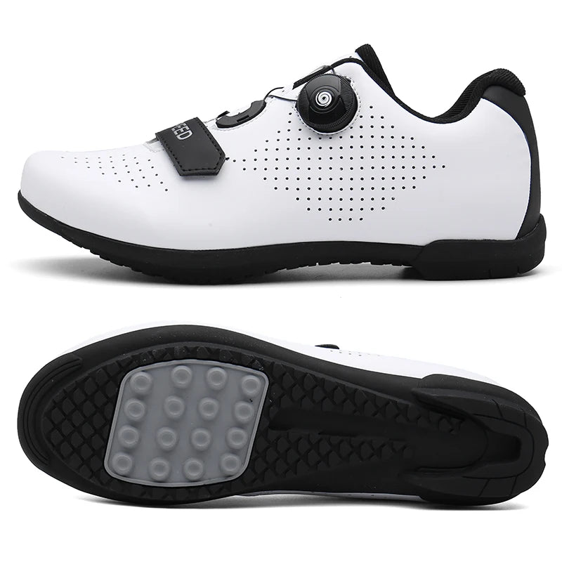 Cycling Sneaker Mtb Road with Sports Speed Bike Shoes  For Men Women Mountain Racing Flat SPD Zapatillas Ciclismo Mtb
