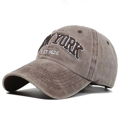 Brooklyn Baseball Caps Embroidery Breathable Retro Style Unisex Comfort Trendy Fashion Summer Hat Sun Protection Curved Brim
