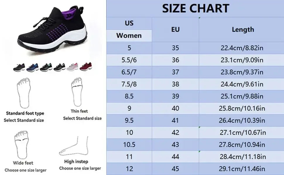 Scarpe Orthowear comfort da donna e da uomo, scarpe Comfortwear Ortho elastiche e ammortizzate, traspiranti, scarpe da basket
