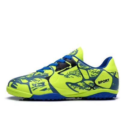 Chaussures de Football pour enfants, chaussures de Football pour garçons, Futsal, baskets d'intérieur rapides, crampons originaux, bottes de Football