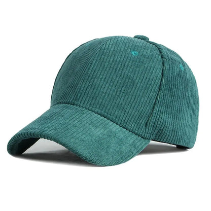 Unisex corduroy baseballpet, verstelbare zonnehoed, hiphop-pet voor heren