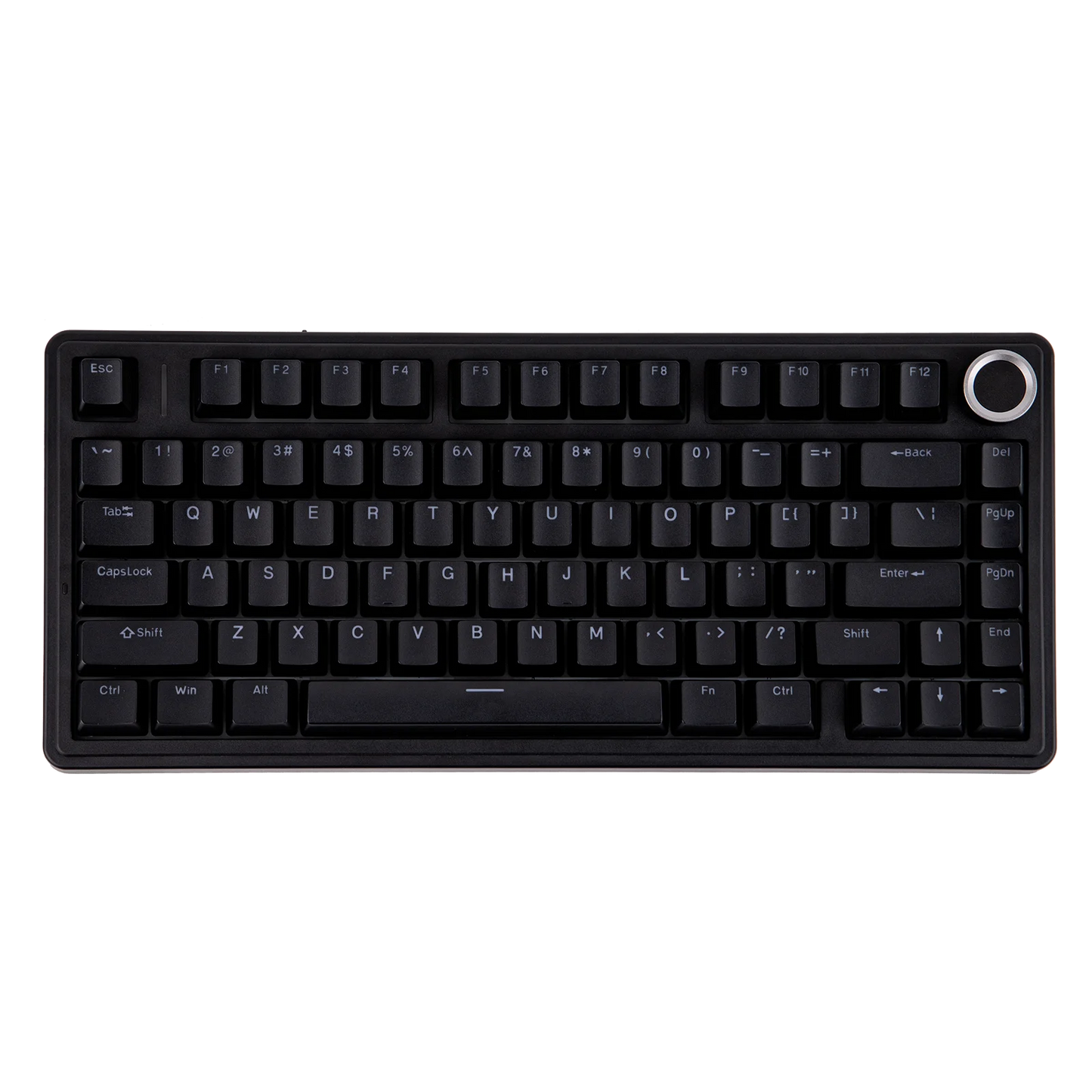 Tastiera meccanica EPOMAKER x AULA F75 solo cablata 75% layout ANSI US con gasket, hot-swap e manopola per Mac/WIN/Android