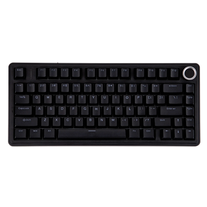 Tastiera meccanica EPOMAKER x AULA F75 solo cablata 75% layout ANSI US con gasket, hot-swap e manopola per Mac/WIN/Android