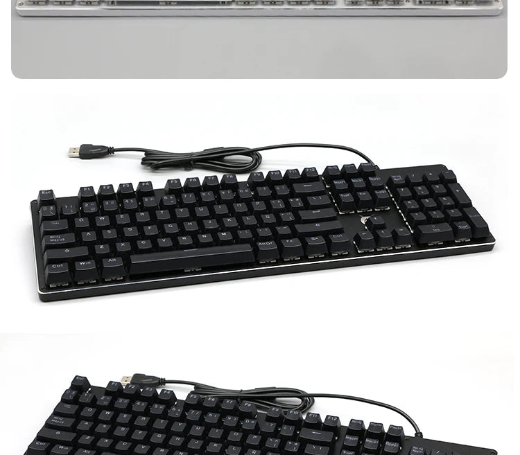 104 teclas retroiluminadas coreanas, francesas, rusas, españolas y alemanas para teclado mecánico con interruptores MX, perfil OEM, teclas ABS DIY