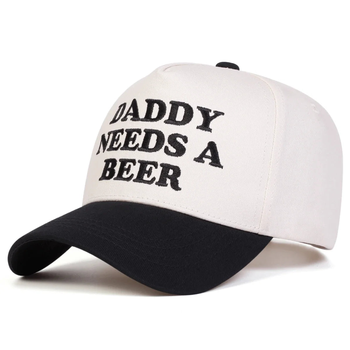 Unisex DADDY NEEDS A BEER Letter Embroidery Baseball Caps Spring Autumn Outdoor Adjustable Casual Hats Sunscreen Hat Sports Cap