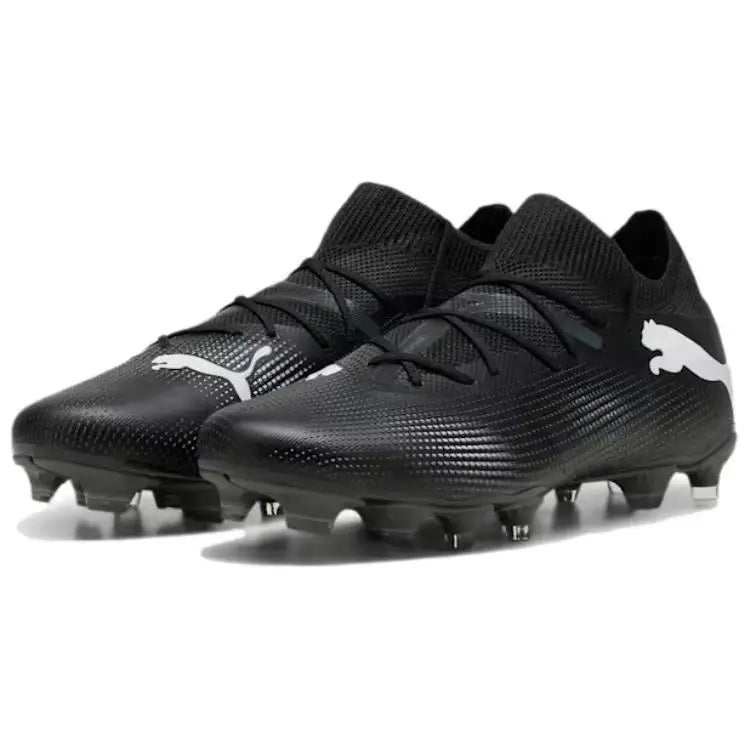 Baskets Puma Future Match 7 FG AG Eclipse Pack, noir et blanc, 107715-02