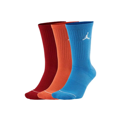 Nike 3-Pack Men's and Women's Thick-Pile Terry-Sole Sports Socks: Non-Slip, Comfortable, and Breathable SK0118-010