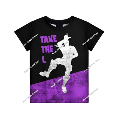 2025 3D New Children's Anime Fortnite Printed Sweater Series Pullover Generation Tide Brand Hoodie Gift