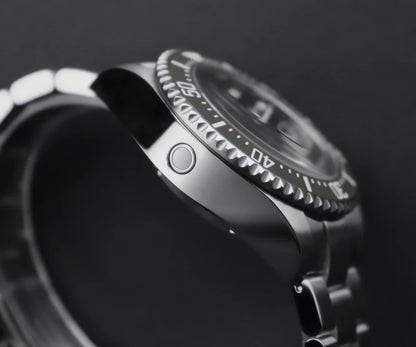 Cronos Automatic Diving Watch Stainless Steel 2000Meters Water Resistance Professional Diver PT5000 SW200 Miyota9015 90S5 L6027M