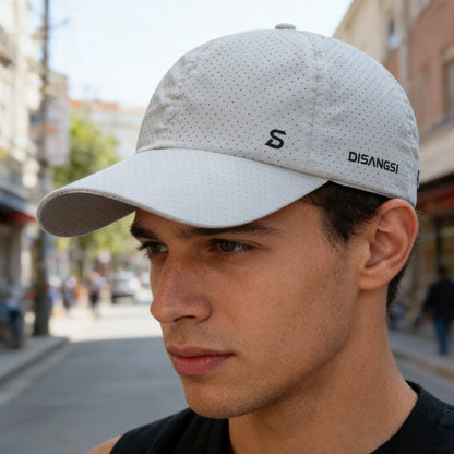 Originální design běžecká čepice, tenká, rychleschnoucí, prodyšná, s kachním jazykem, outdoorová, pánská, dámská, sluneční, letní, rybářská, poradenská, baseballová čepice