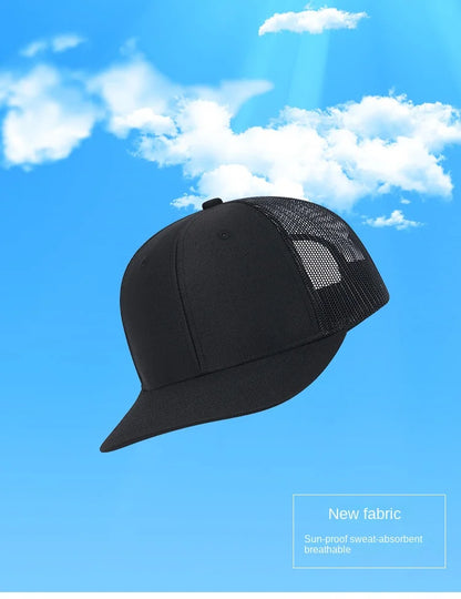 Gorras de camionero de malla en 38 colores para actividades al aire libre, gorras «dad hat» con cierre a presión, gorras de hip hop para hombre y mujer, gorras de béisbol ajustables para niños y niñas