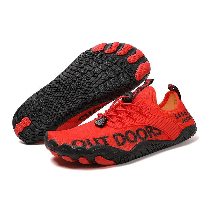 Quick Dry Aqua Shoes for Men Women Breathable Non-slip Water Sneakers Barefoot Soft Sole Wading Footwear for Swimming Beach