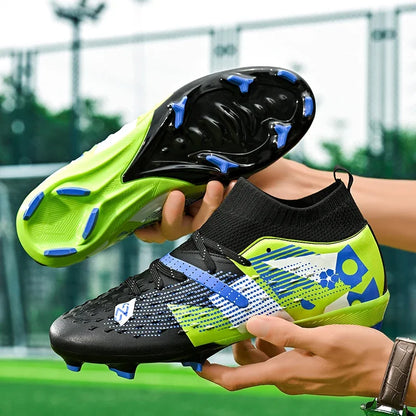 Nouvelles chaussures de football professionnelles pour hommes, crampons de football de société, chaussures de football d'intérieur, bottes d'entraînement originales, chuteira de terrain rapide