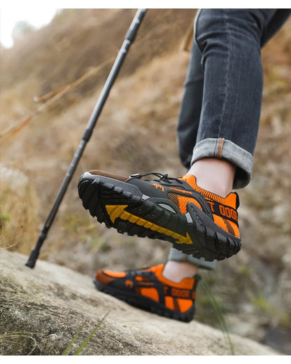 Chaussures décontractées d'été respirantes pour hommes, chaussures de sport pour hommes, confortables et légères, chaussures de sport d'extérieur