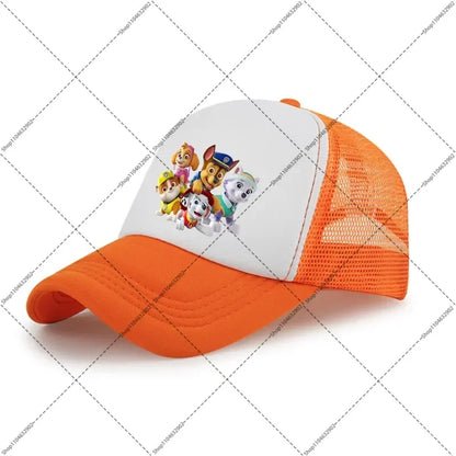 Paw Patrol baseballkasket med Skye Chase-mønster i tegneserie- og anime-stil – unisex-kasketter, sommermode, solhatte, fødselsdagsgaver