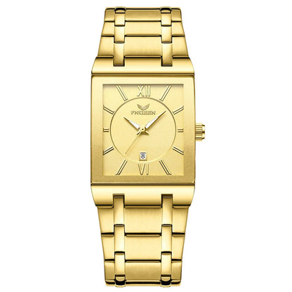BINBOND luxury men’s wristwatch with precise quartz movement, luminous hands, water-resistant, automatic date display, made from durable stainless steel, casual style.