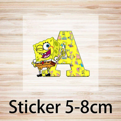 Spongebobs baseballkasket til børn og voksne – tegneseriefigur, bogstaver, mesh-kasket, kawaii, skygge, gul sommerkasket – til piger og drenge – tilbehør – gave