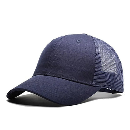 Baseball Cap Men Hat Women Summer Outdoor Camouflage Sun Hat Breathable Mesh Cap Solid Color Snapback Casquette Bone Male