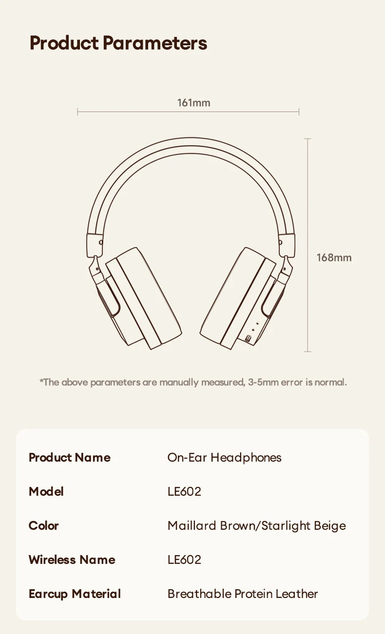 Cuffie over-ear Lenovo LE602 Bluetooth 6.0 – Headset gaming HiFi stereo ANC wireless e cablato con microfono ENC HD