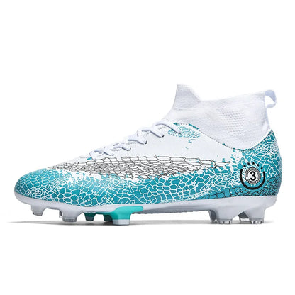 Chaussures de football professionnelles pour hommes et enfants, baskets de football, chaussures d'entraînement de futsal pour garçons, taille 35-45