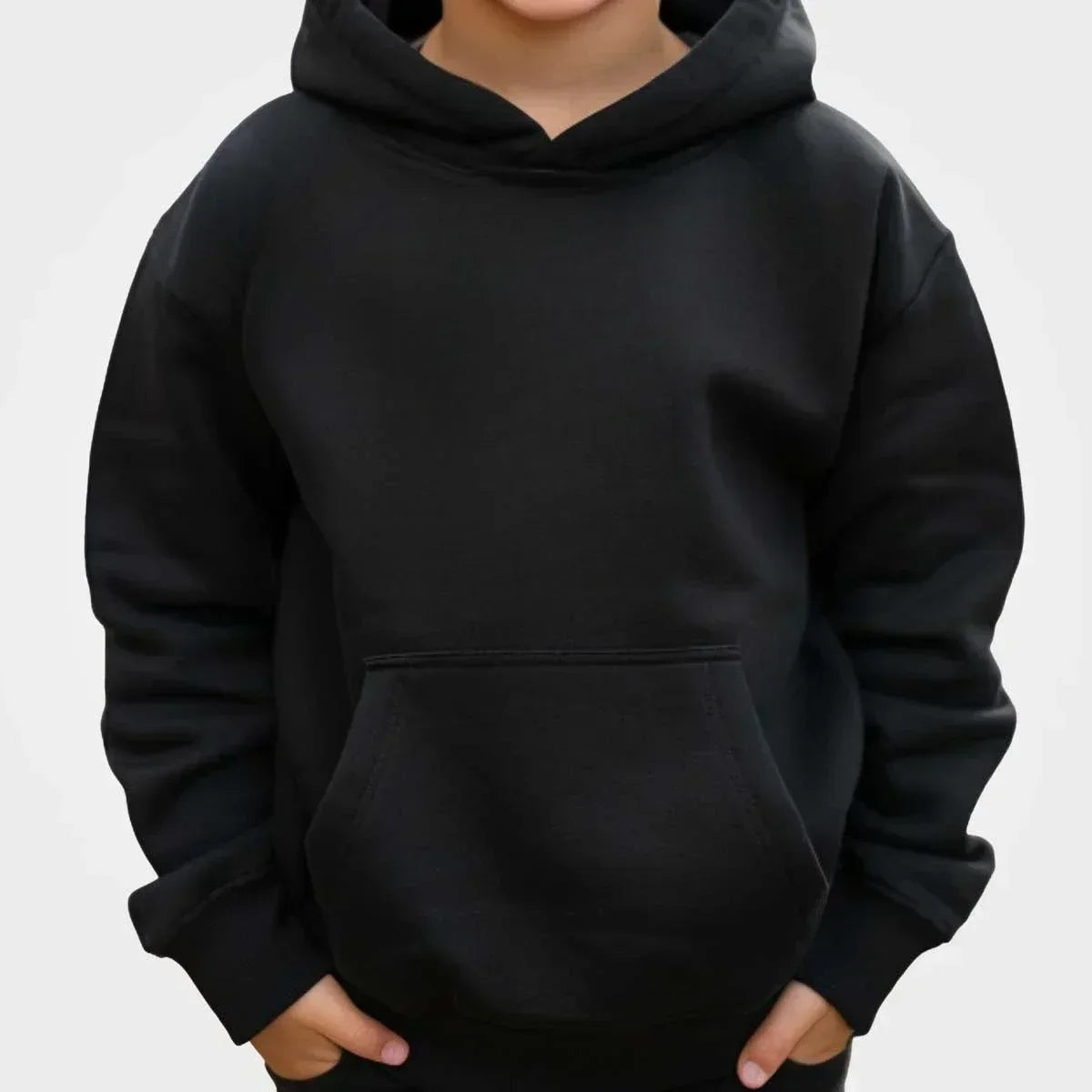 Conjunto de sudadera con capucha negra Dragon Ball Z Frieza Golden Form con estampado trasero de efecto de energía morada en algodón y diseño con logotipo M