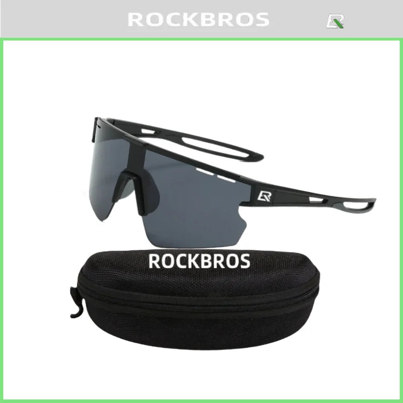 ROCKBROS New Bicycle Glasses, UV400, Anti Stray Light, Suitable for Cycling, Driving, Fishing, Hiking, Etc
