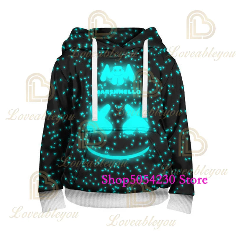 3D-gedruckter Llama Fortnite Hoodie Battle Royale Cartoon-Sweatshirt für Herren und Damen, Game-Hero-Kapuzenpullover für Teenager
