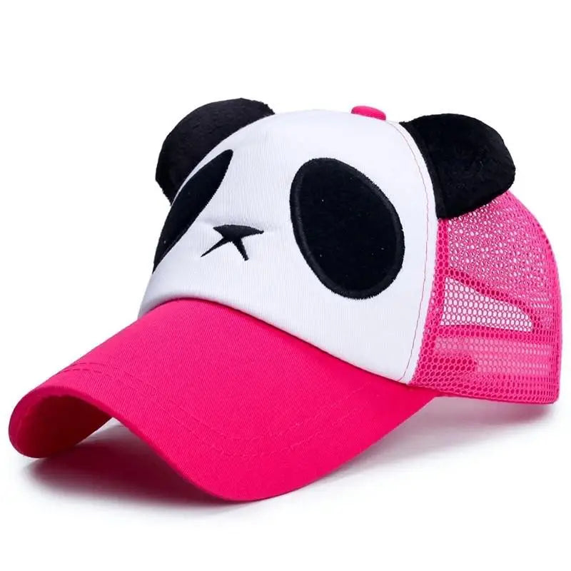 Søde sommer-baseballkasketter med panda-motiv til mænd og kvinder – bomulds-hiphop-snapback-kasketter med solbeskyttelse til drenge og piger – udendørs gorras – dropshipping
