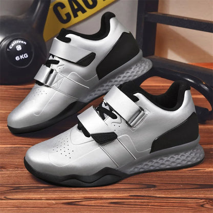 Weightlifting Shoes Professional  Men Women Powerlifting Squat Training Hard Sole Gym Shoes with Stable Heel Non Slip Design