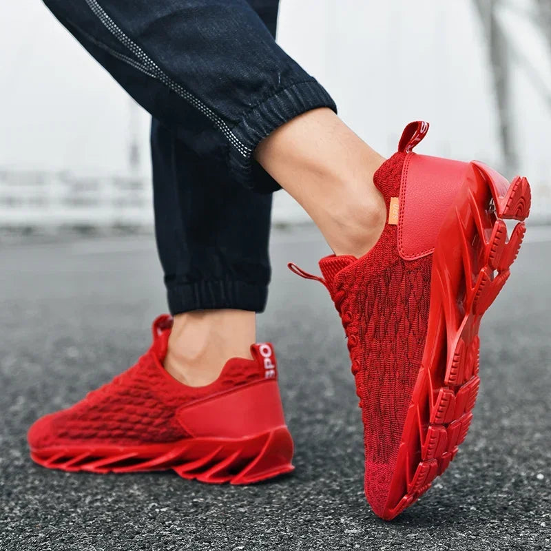 Modesko til mænd – komfortable løbesko, åndbare casual sneakers til gåture, skridsikre sportssko, feminino zapatillas hombre