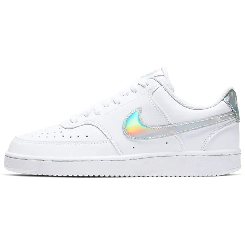 Sapatilhas casuais de skate de cano baixo para mulher Nike Genuine COURT VISION CW5596-100