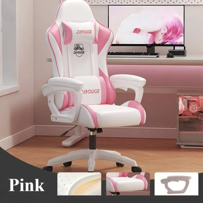 Support arrière pour ordinateur chaises de bureau Design ergonomique Support arrière au sol chaises de bureau fauteuil pivotant Silla meubles de jeu