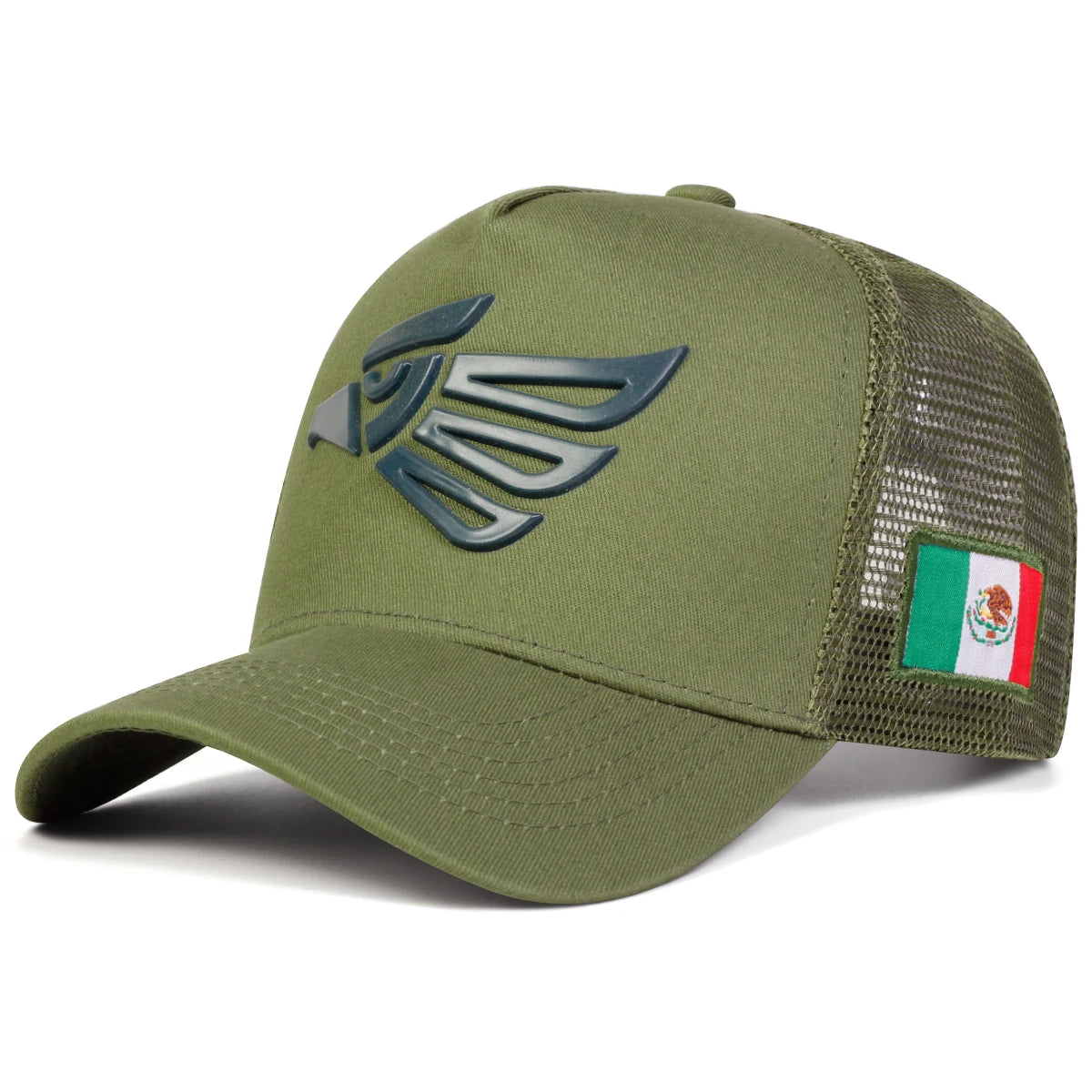 Unisex-Baseballkappen mit „Mexican Eagle“-Label, verstellbar, Freizeitmützen, Sonnenhüte für Frühling und Sommer im Freien
