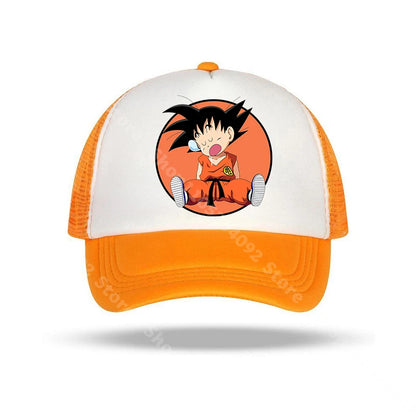 „Dragon Ball“ beisbolo kepurės su anime personažų atvaizdais, saulės kepurės vaikams ir suaugusiems, vasarinės, kvėpuojančios, kasdienio stiliaus kepurės, reguliuojamos kepurės su snapeliu, dovanos