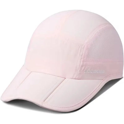 GADIEMKENSD Hitro sušeče se zložljive prenosne bejzbolske kape za moške, poletne z motivom morskih valov, vezenje, unisex športne sončne kape, kapice s snapback zapenjanjem