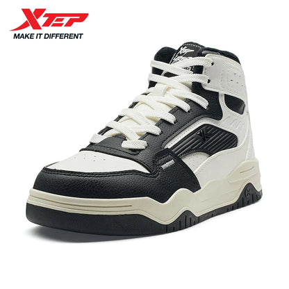 Xtep Cotton Shoes for Men, Street Style, Shock Absorption, Soft Strong Wrapping, Rebound Leisure Outdoor Sneakers 875319370003