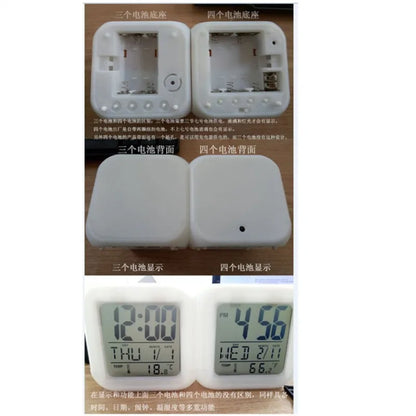 Fortnite Alarm Clock Cute Fashion Cartoon Personalized Creative Kawaii Minimalist LED Alarm Clock Gift for Friends' Birthday
