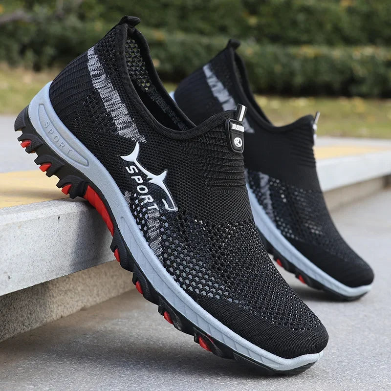 Men's summer sneakers Sporty men's mesh shoes breathable sports shoes canvas lightweight  sneakers cheap shoes clearance