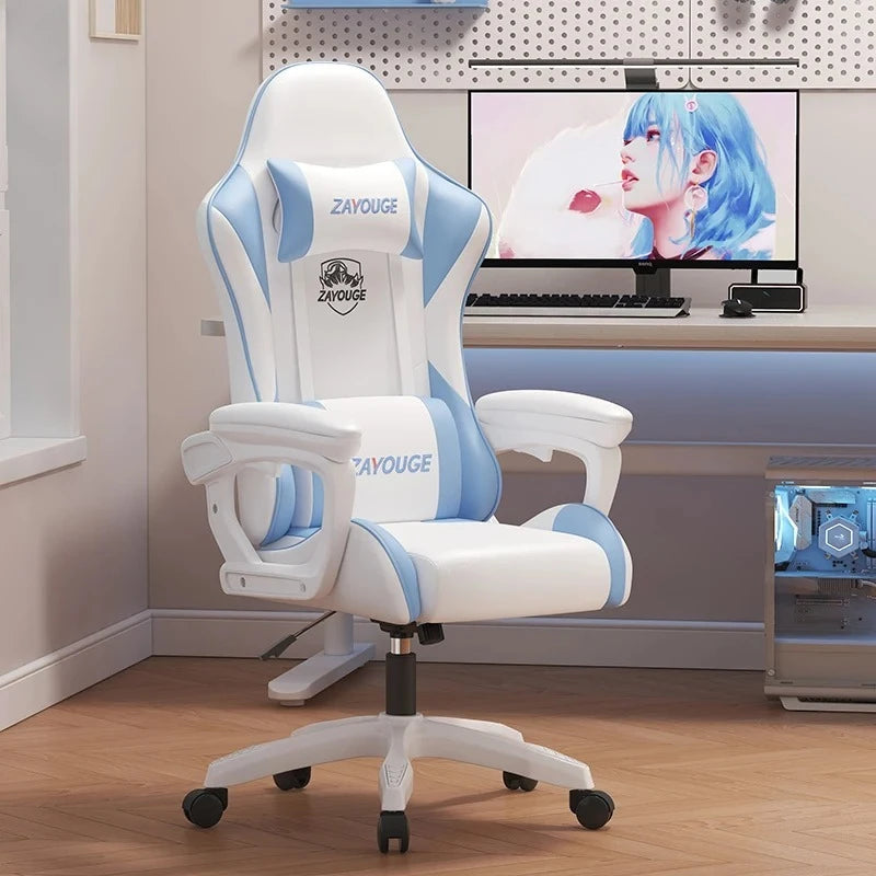 Support arrière pour ordinateur chaises de bureau Design ergonomique Support arrière au sol chaises de bureau fauteuil pivotant Silla meubles de jeu
