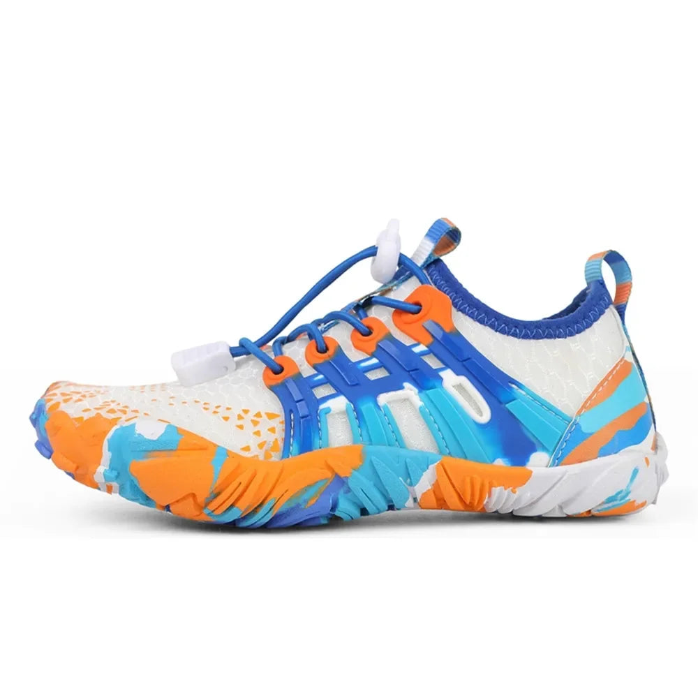 New 12 Colors Water Shoes Kids Summer Beach Five Fingers Barefoot Swimming Aqua Shoes Quick Dry Seaside River Children Sneakers