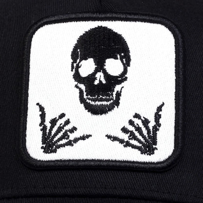 Unisex Personality Embroidery Baseball Net Caps Adjustable Casual Hats Spring and Summer Outdoor Sunscreen Hat