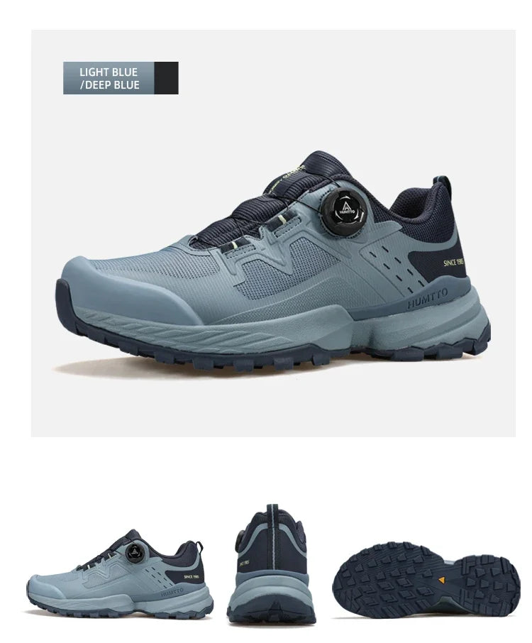 HUMTTO Breathable Trail Running Shoes for Men Black Men's Sports Shoes Cushioning Sneakers Man Luxury Designer Casual Trainers