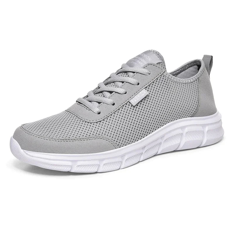 Nouvelle maille hommes chaussures Lac-up chaussures décontractées hommes baskets respirant chaussures légères confortables Sport formateurs Zapatillas Hombre