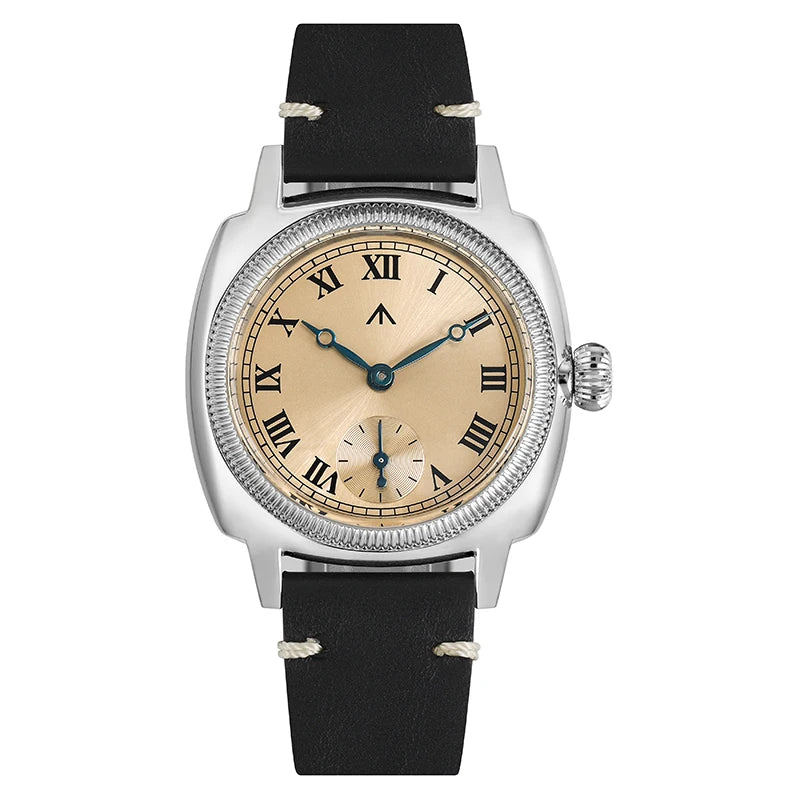 Militado ML03 Tribute 1926 VD78 Quartz Movement Watch Sapphire Crystal Stainless Steel Case Roman Dial 100M Waterproof Watches