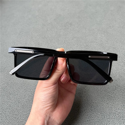 Vazrobe 160 mm oversized solbriller til mænd, polariserede, sorte solbriller til mænd, unisex, store, med bred ramme, XXL-størrelse