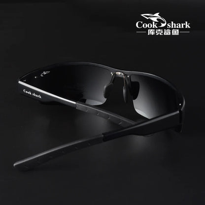 Cook sunglasses for men driving with UV-proof discoloration sunglasses polarized day and night glasses