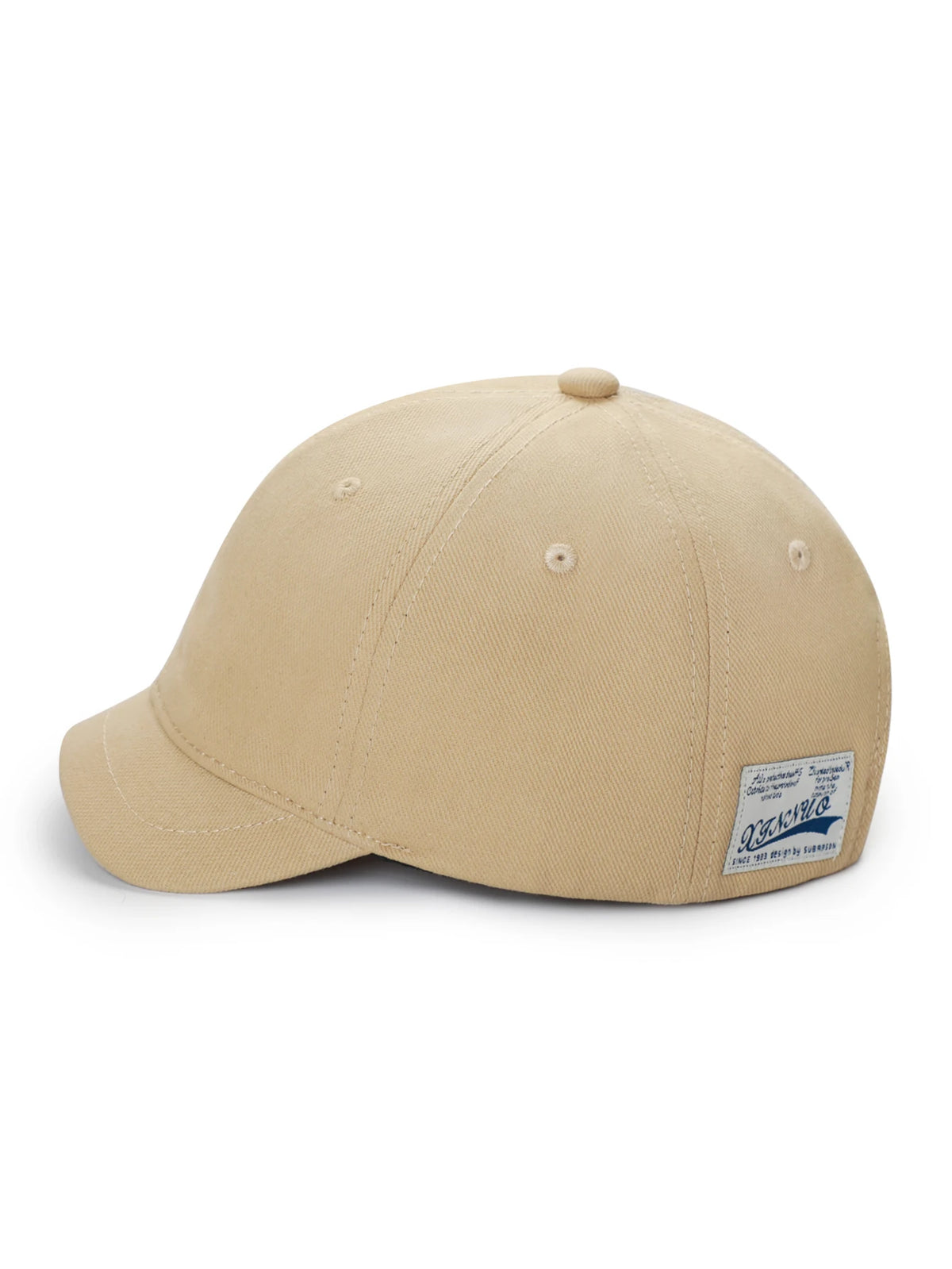 Trumpas kraštas, medvilninė beisbolo kepurė, vyrams ir moterims, kasdieniška, vintage stiliaus „Dad Hat“, reguliuojama, „Trucker“ stiliaus, žemo profilio kepurė su nailono užsegimo juostele