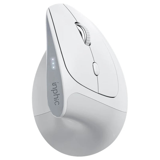 Inphic X9 PRO vertikal trådlös mus Type-C snabbladdning ergonomisk tyst kontorsmus för laptop PC-dator gamingmus